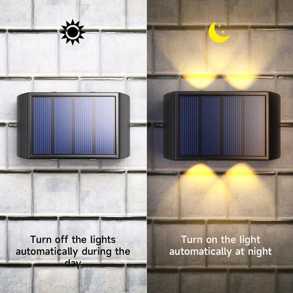 Outdoor Solar Wall Lamp