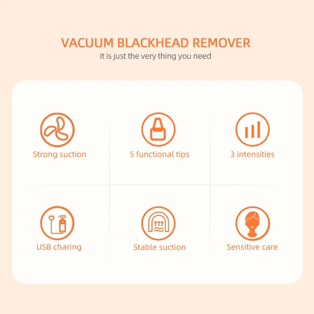 Vacuum Nose Blackhead Remover