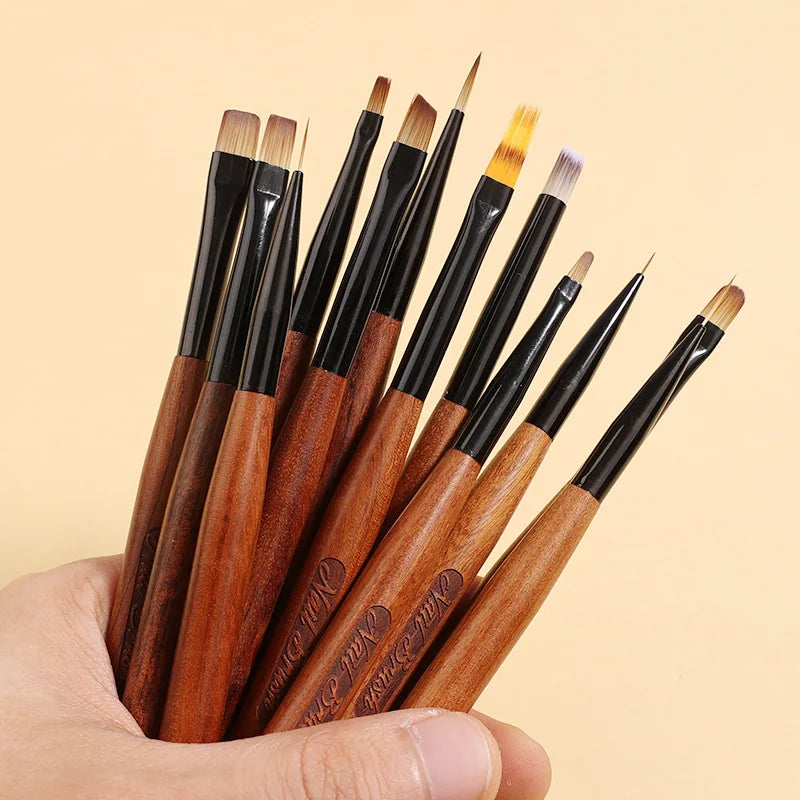 12 Style Nail Art Brushes Set