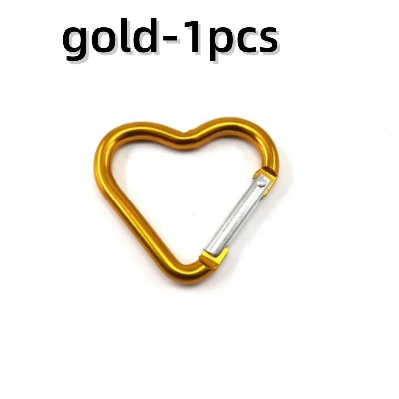 Heart Shape Keychain Clip