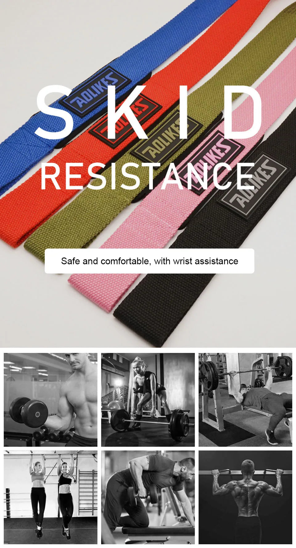 Weightlifting Wrist Straps
