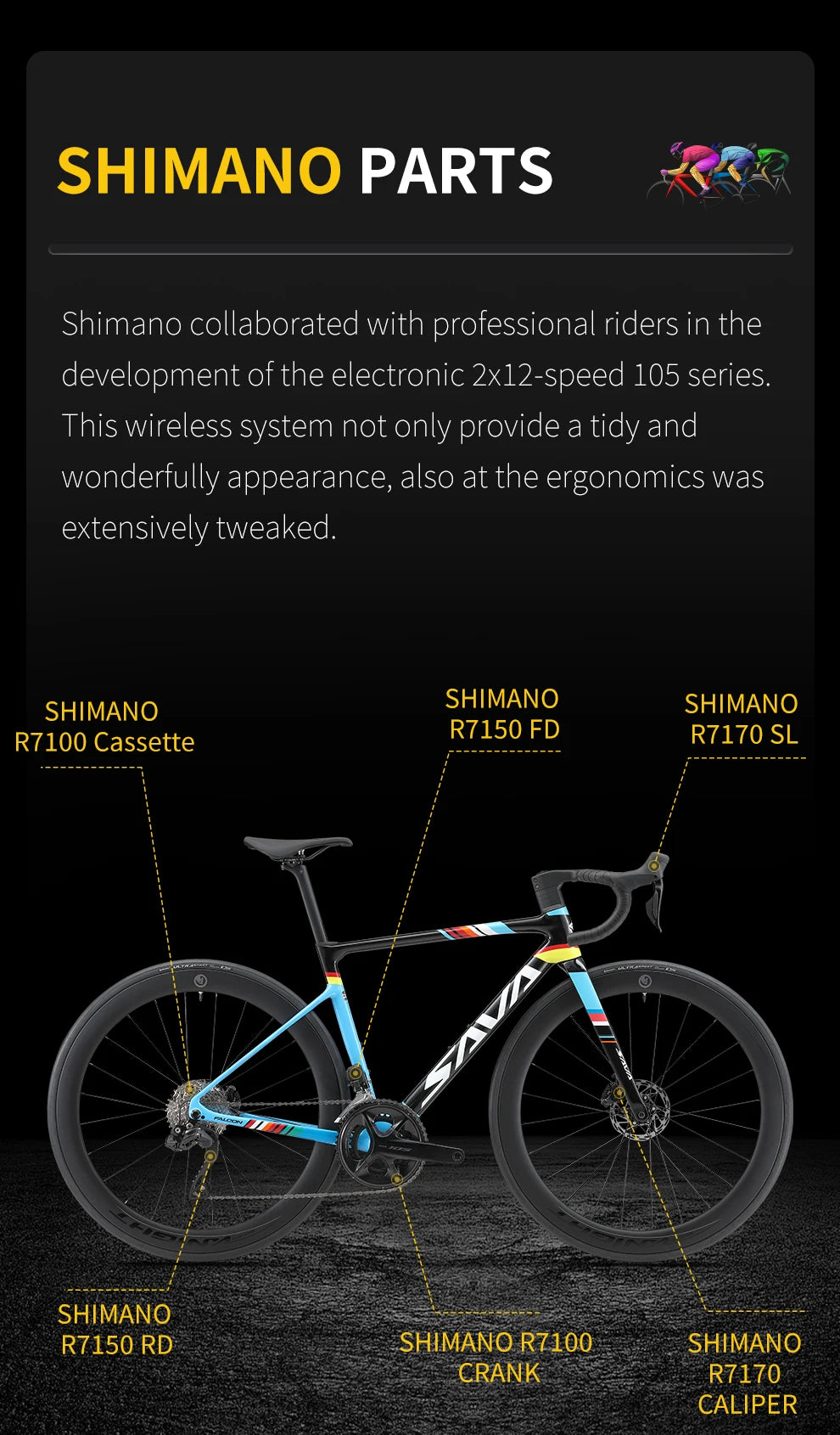Racing Team Edition electronic shifting Road Bike