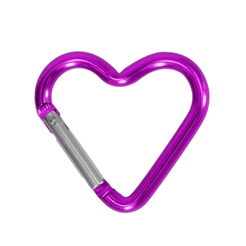Aluminum Outdoor Star Shaped Spring Locking Carabiner Clip