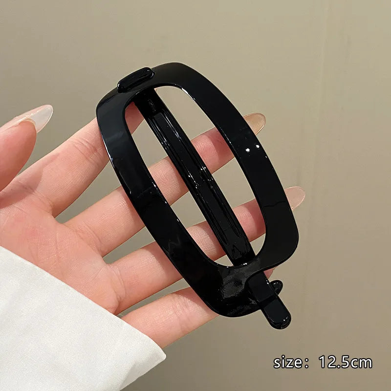 Oval Hollow Hairgrips