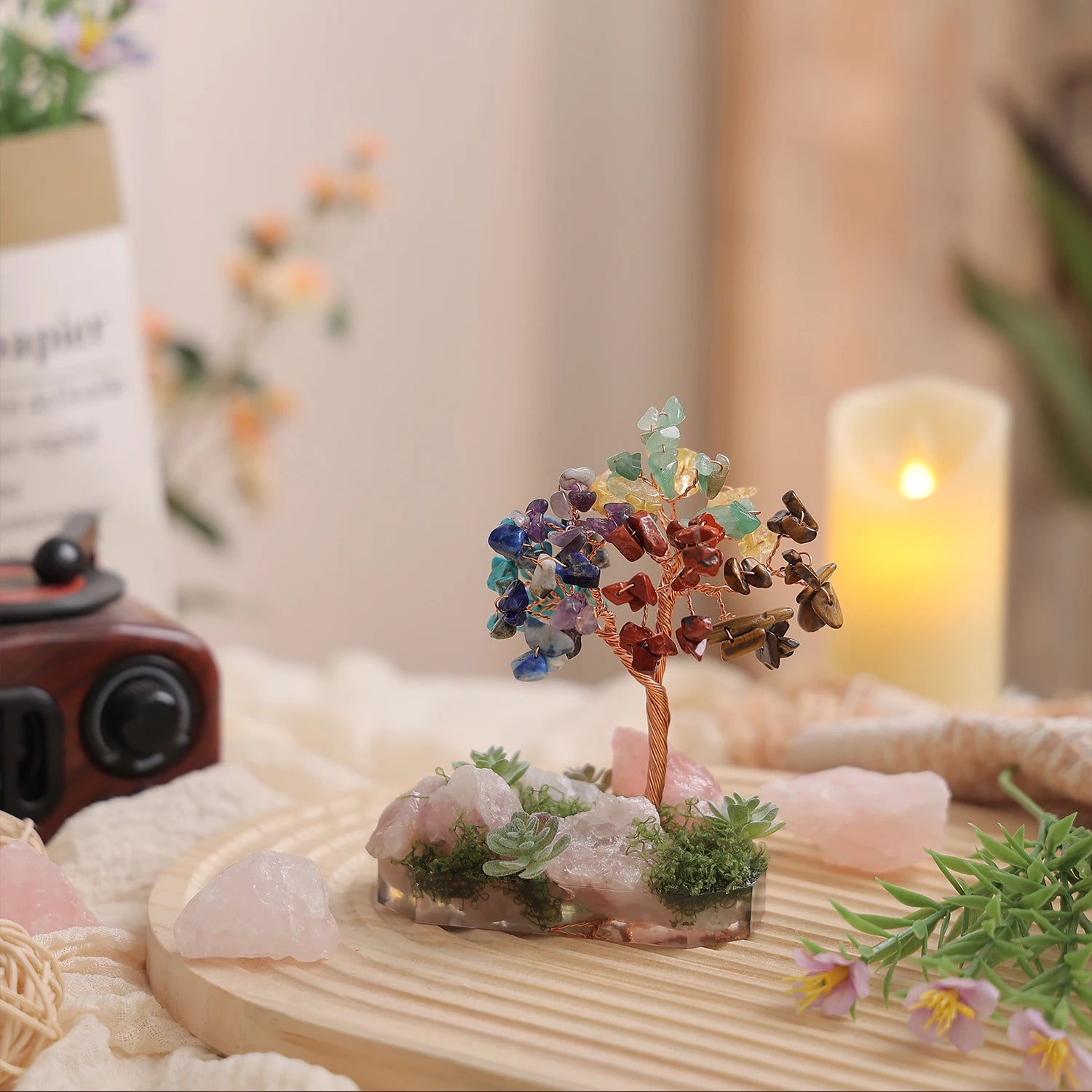 Crystal Money Tree Decoration
