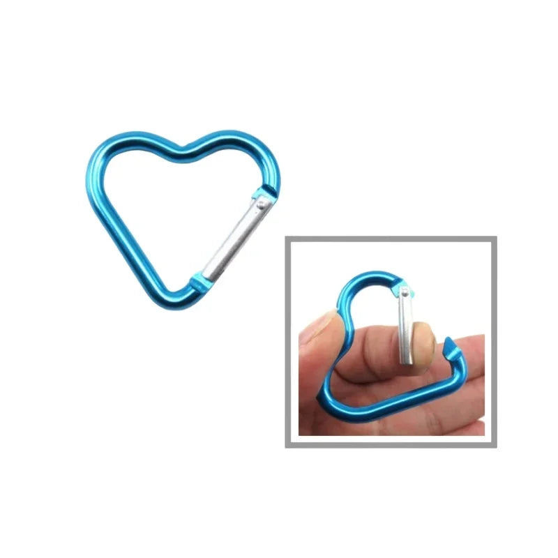 Heart Shape Keychain Clip