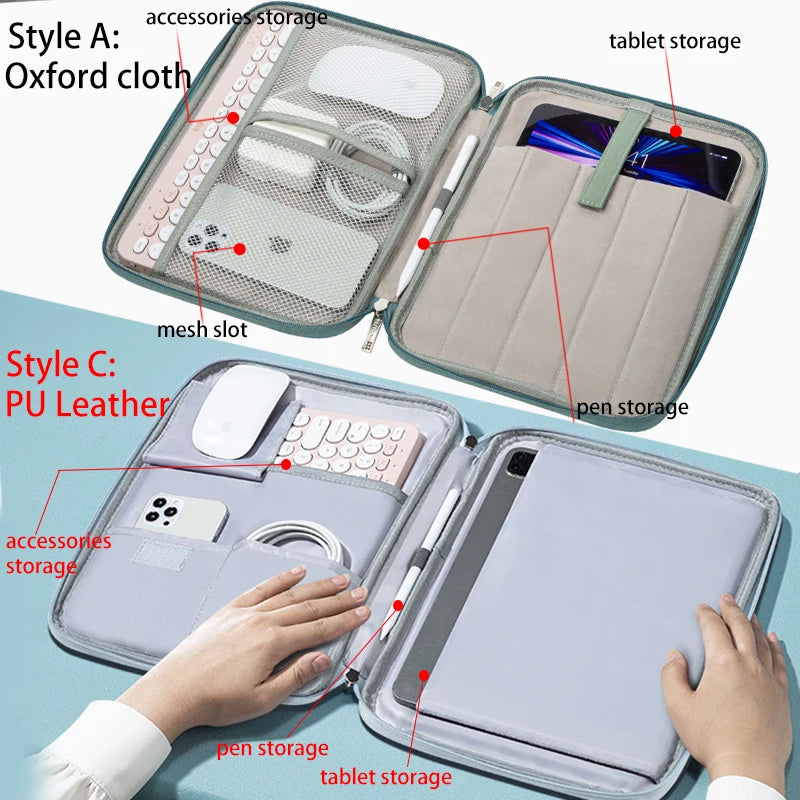 Leather Tablet Bag