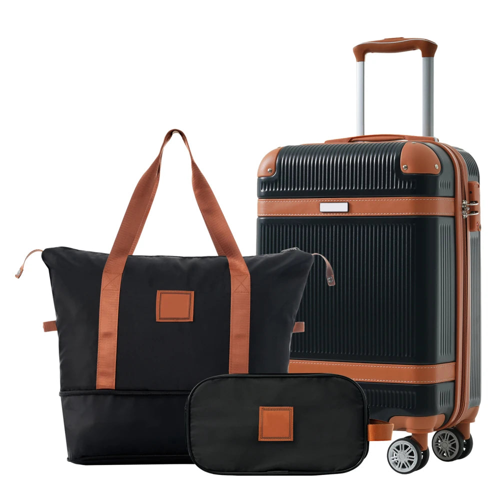 Hardshell Luggage Sets 3 Piece Carry-on Suitcase