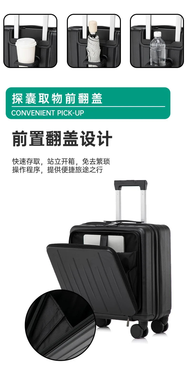 18 inches travel suitcase