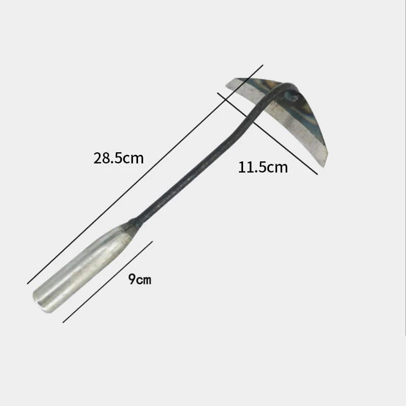 All-steel Hardened Hollow Hoe Weeding Rake