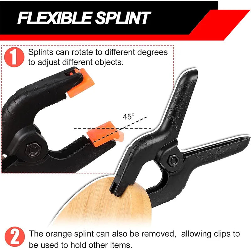 Multi-size Spring Clip