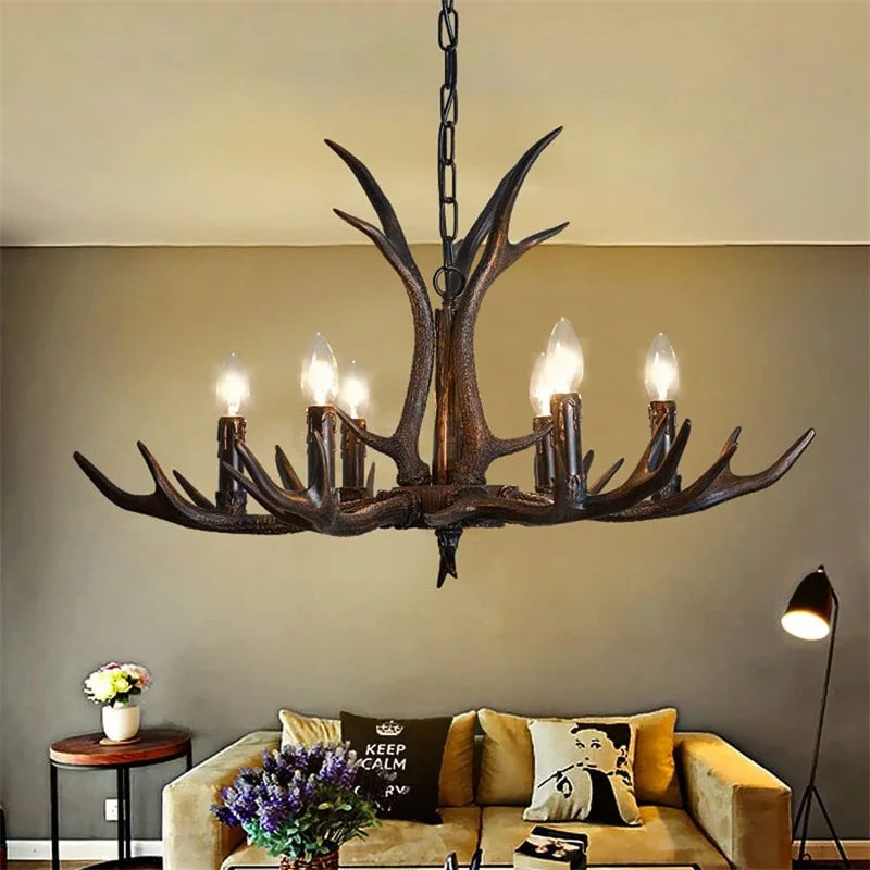 Nordic Antler Pendant Light