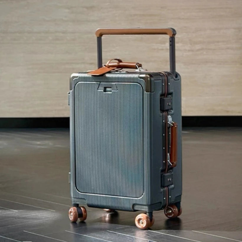 Front Opening Suitcase