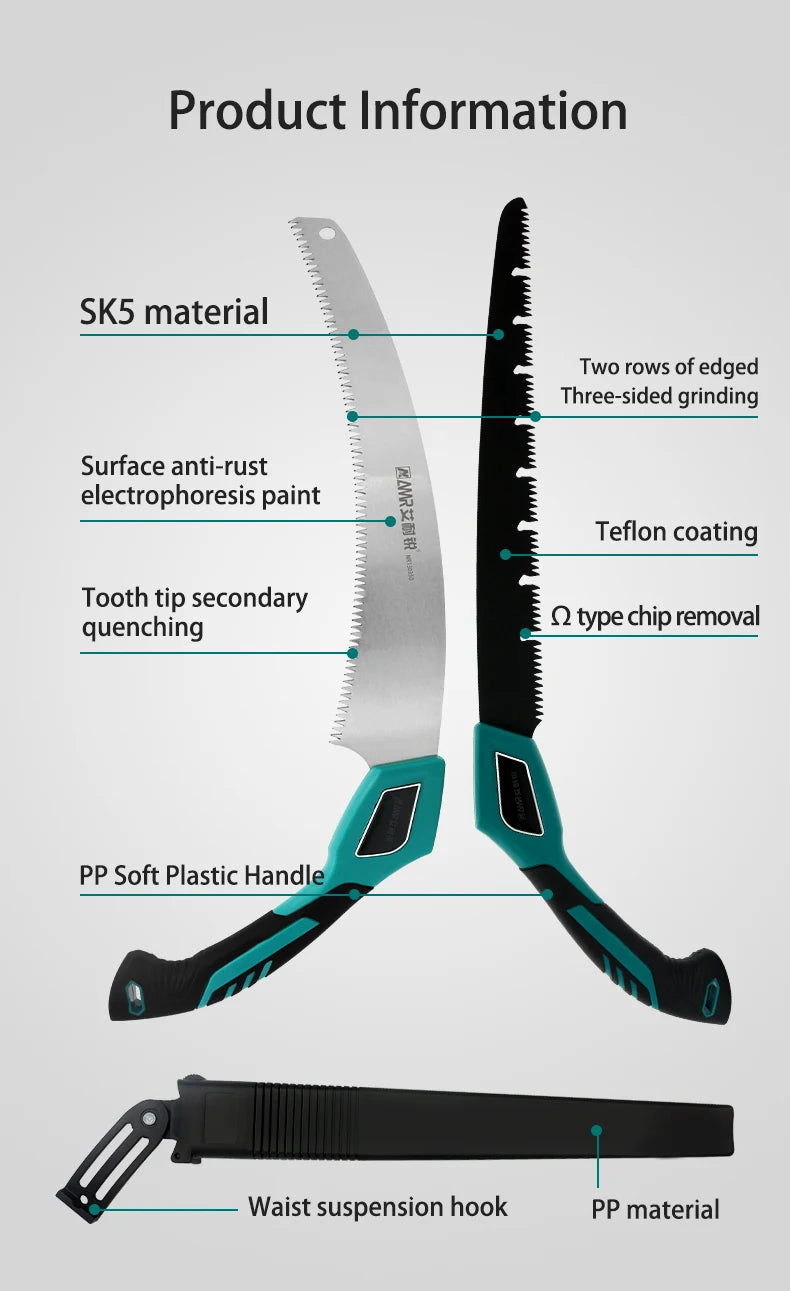 Japanese Fixed Straight Hand Saw