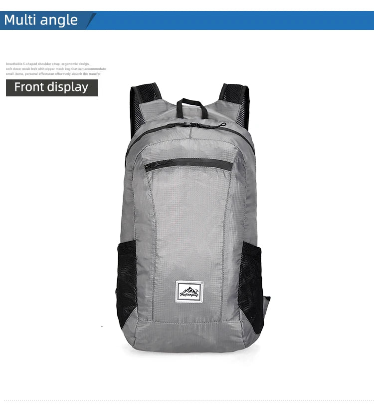 Portable Foldable Backpack