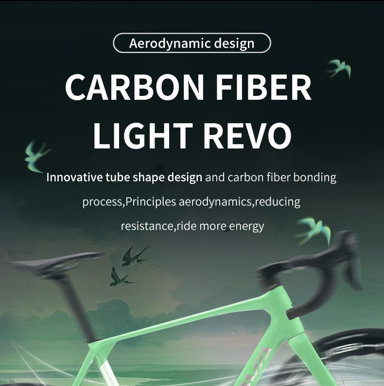 Full Carbon E-Shift Road Bike
