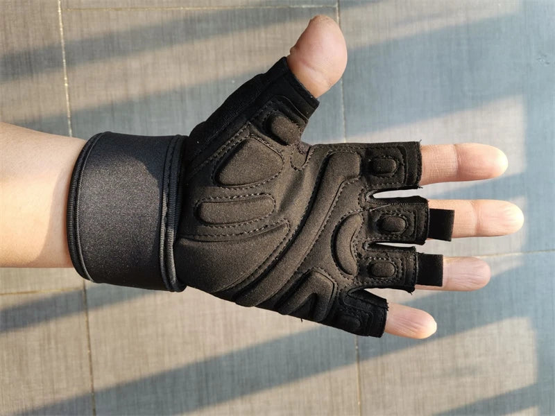 Half Finger Bodybuilding Gym Gloves