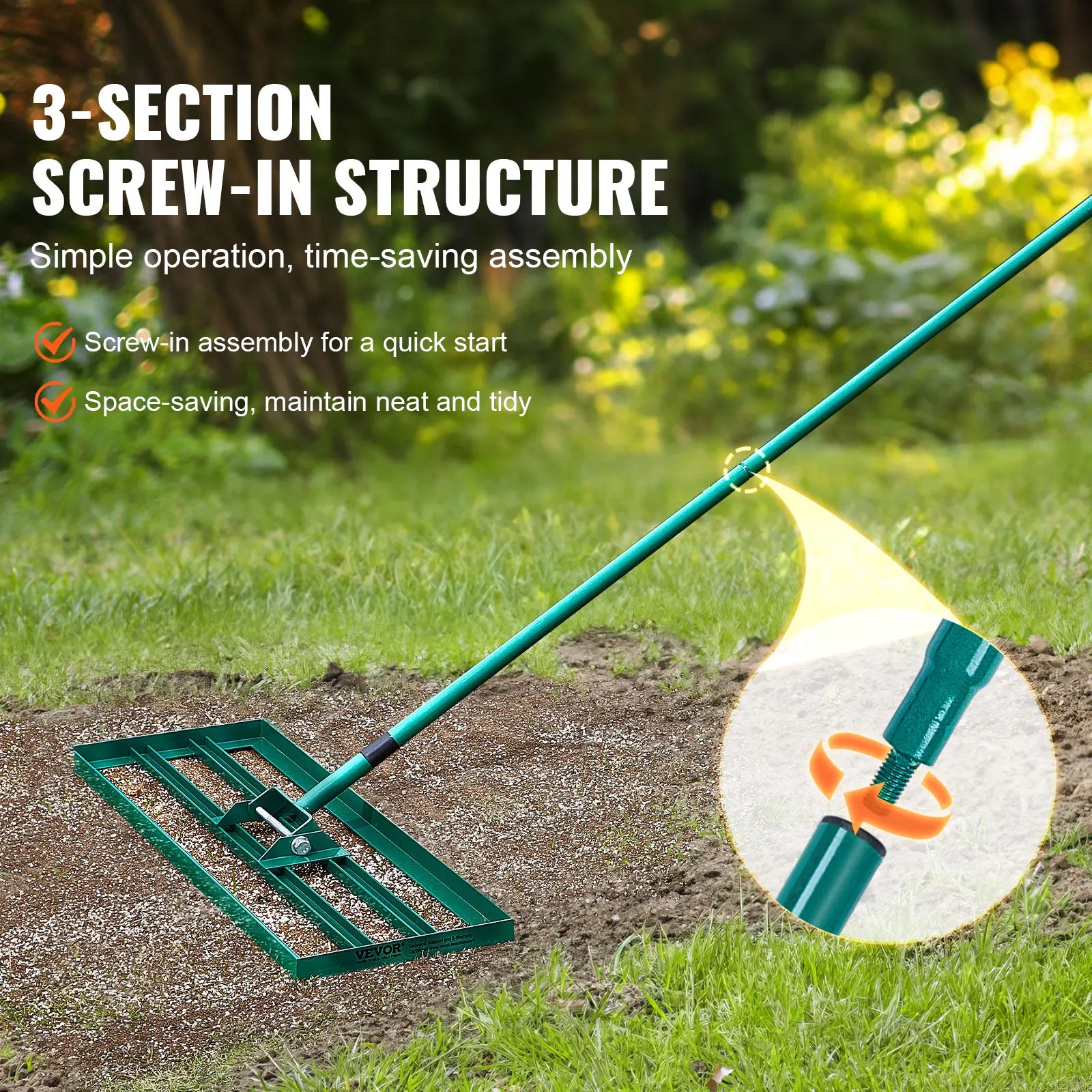 Lawn Leveling Rake
