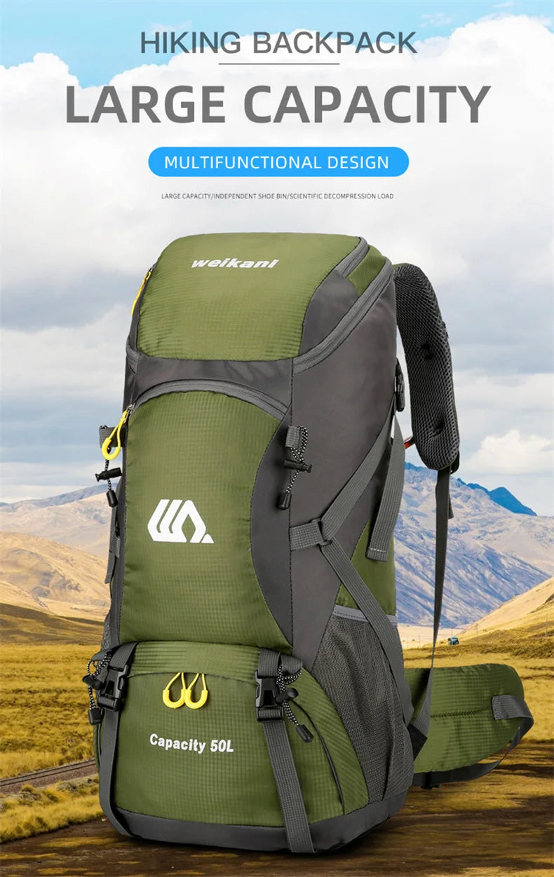 Travel Backpack Camping Large Hiking Bag