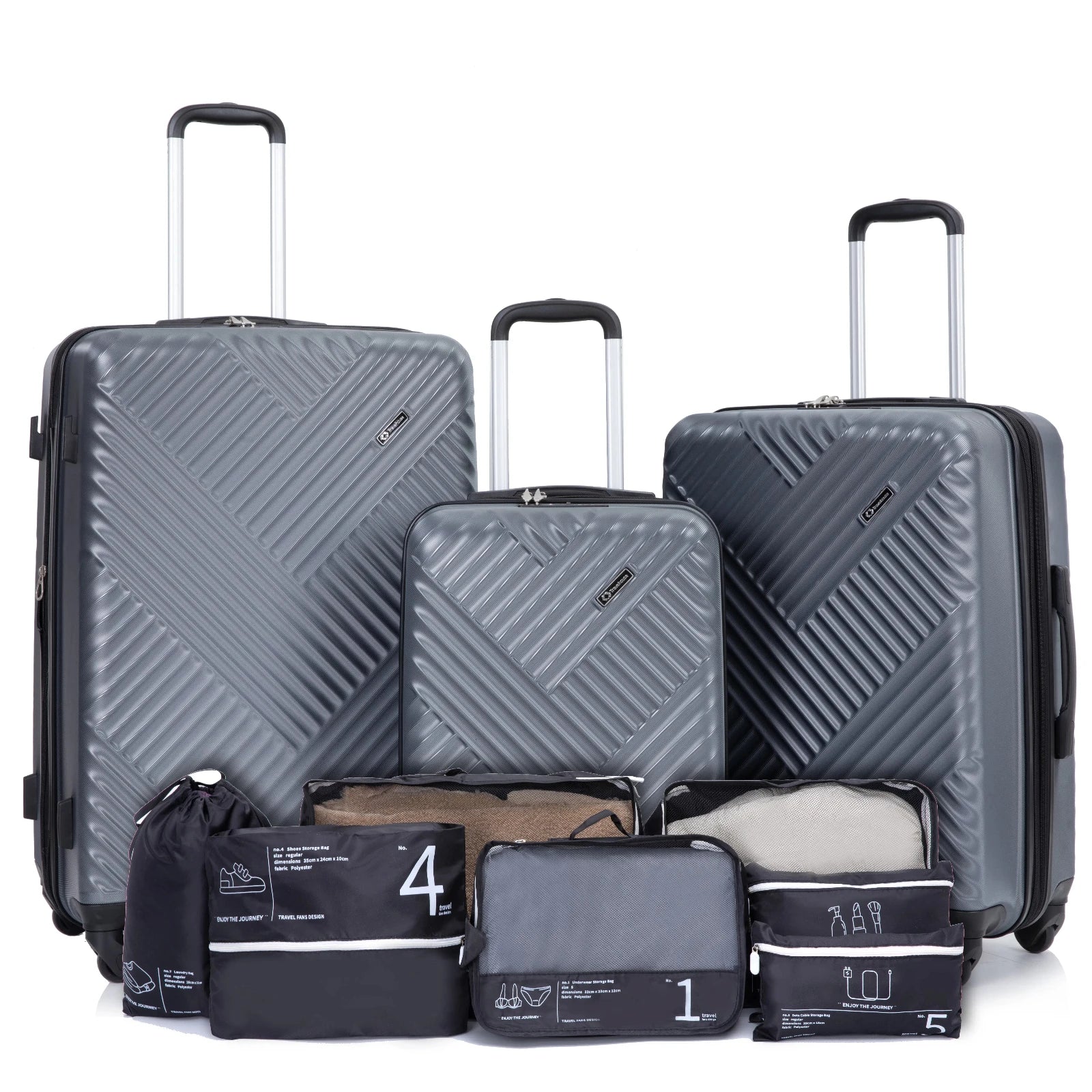 Luggage 3 Piece Suitcase Set