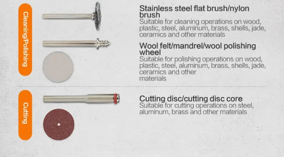 Cordless Mini Engraving Drill Set