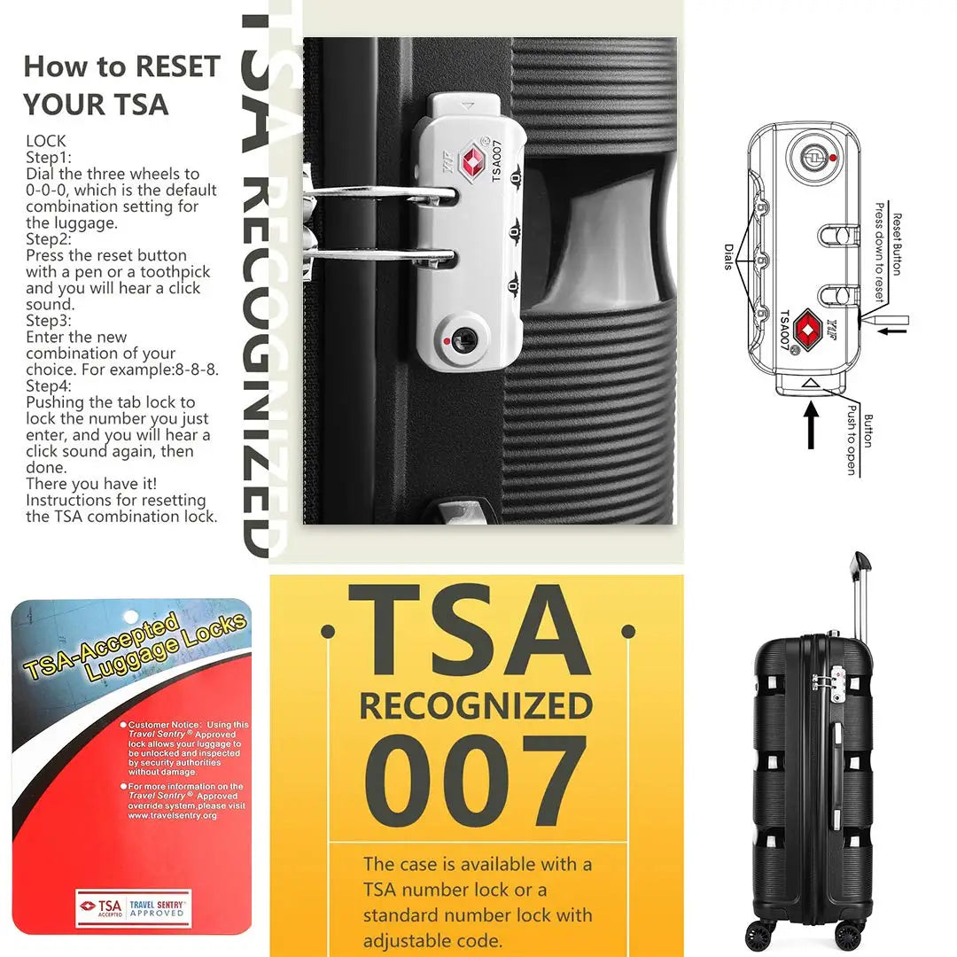 24 inch Medium Check in Luggage