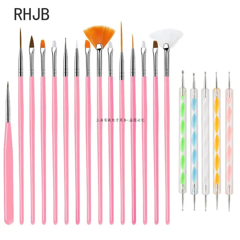 Nail brush Design Tip Pen Builder