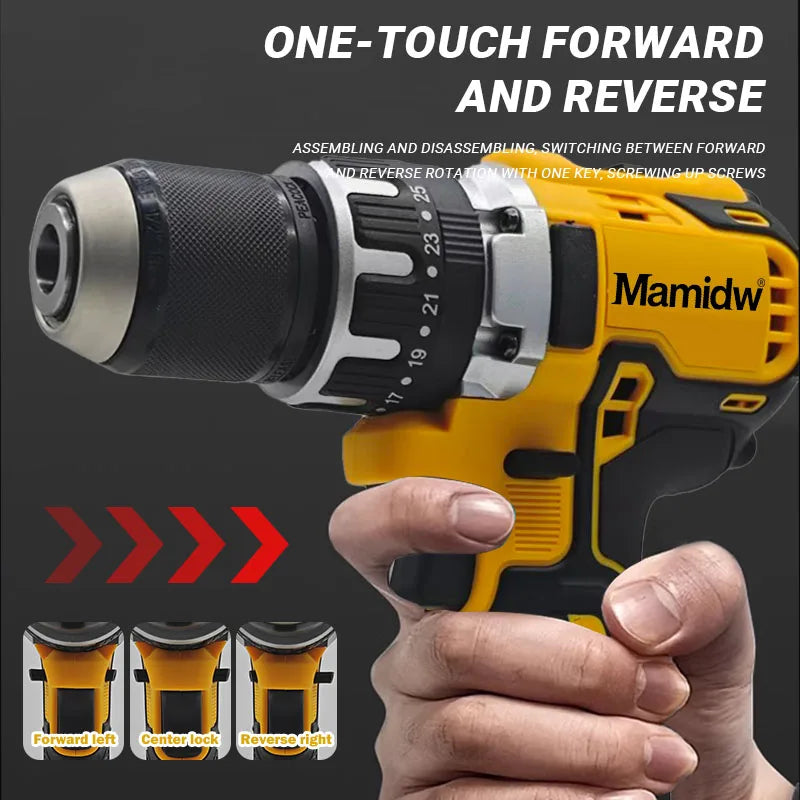 Brushless Impact Electric Drill