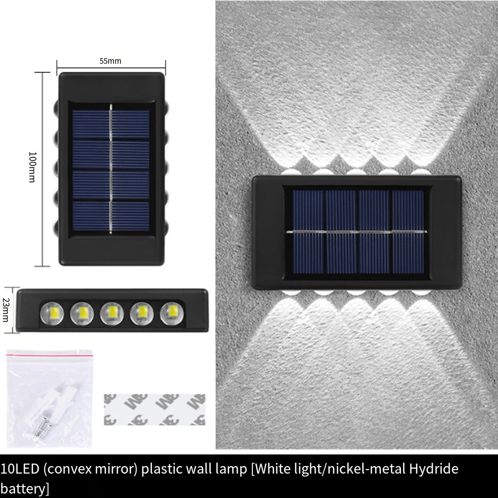 Outdoor Solar Wall Lamp