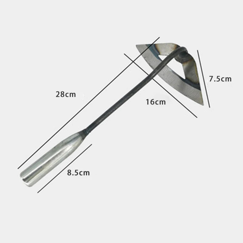All-steel Hardened Hollow Hoe Weeding Rake