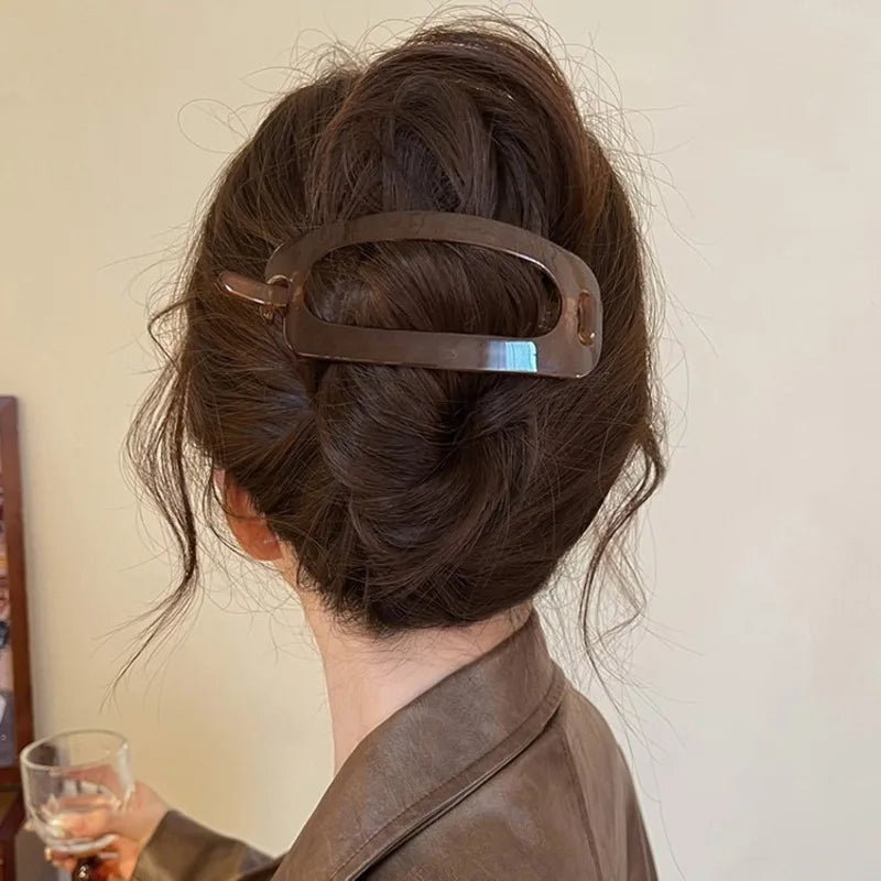 Oval Hollow Hairgrips
