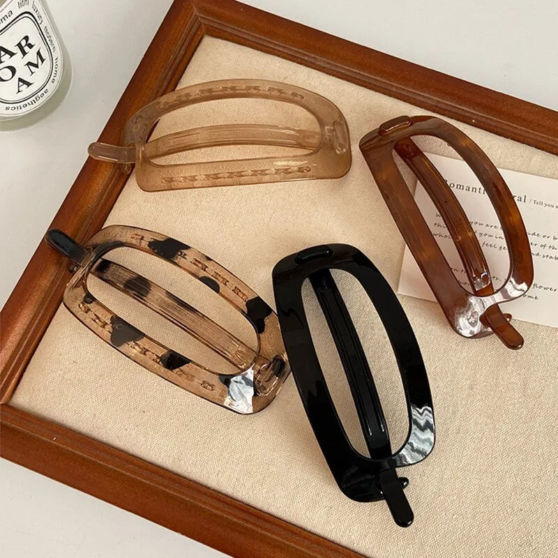 Oval Hollow Hairgrips