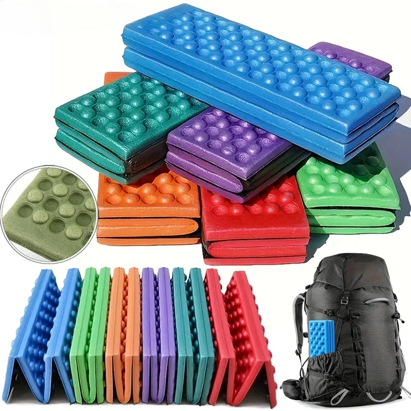 Massage Mat 6-Fold XPE Cushion Outdoor Hiking Camping Training Park Foldable Pillow Picnic Sitting Moisture-proof Pad