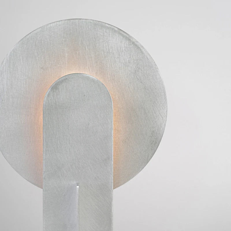 Mid century Aluminum table lamp