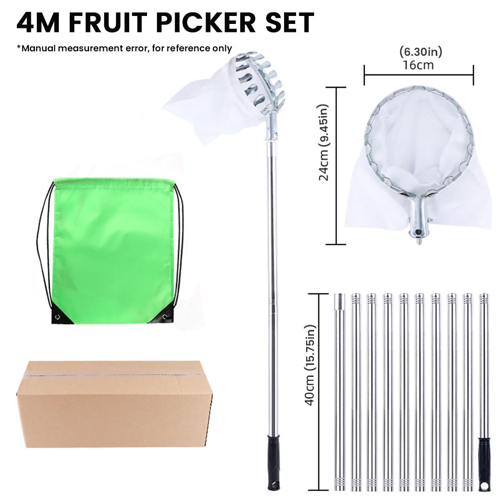 Fruit Picker Pole with Storage Bag