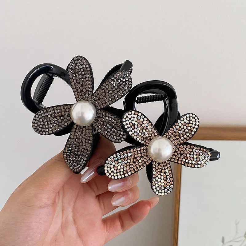 Rhinestone Hair Claw Clip