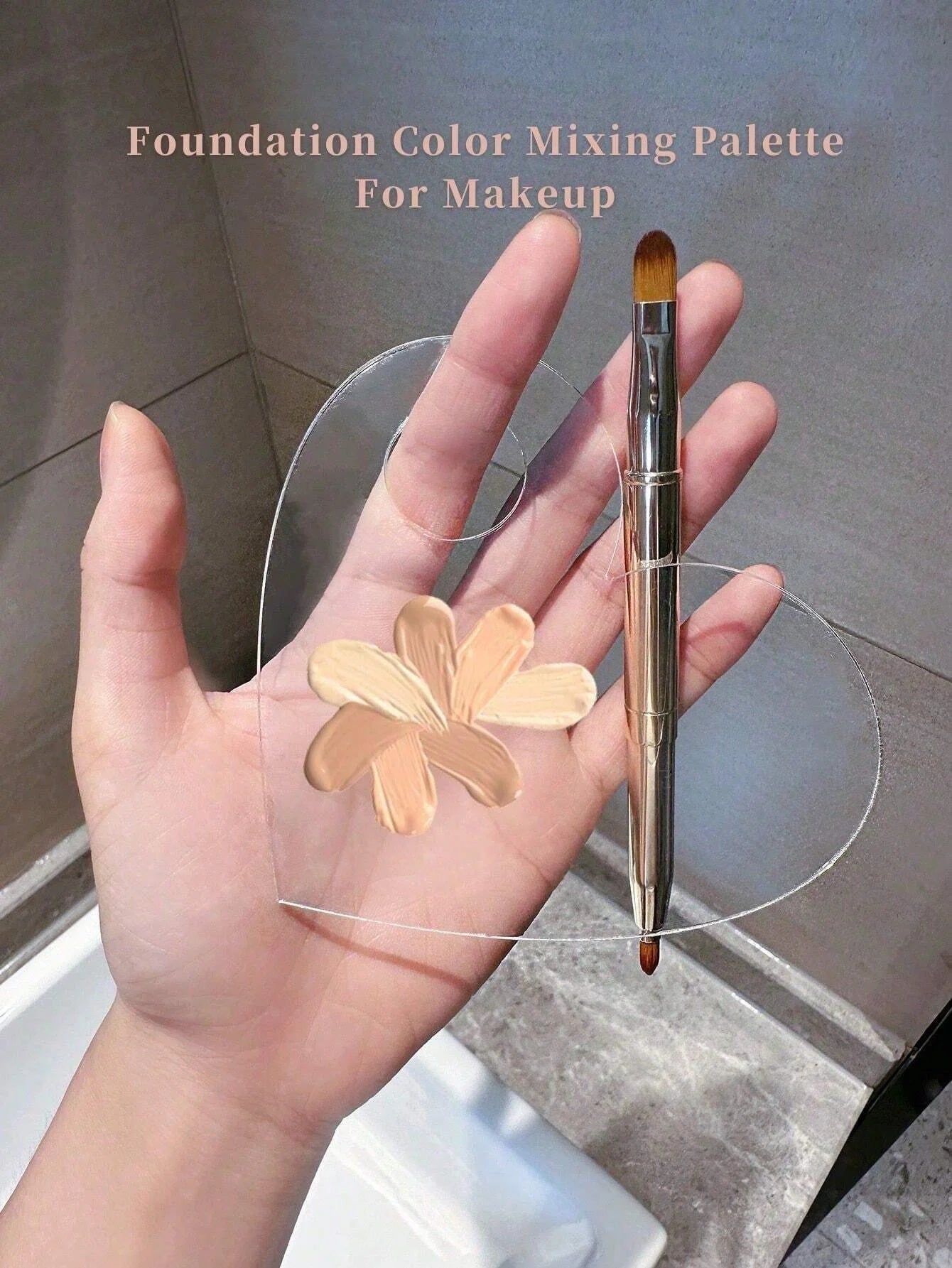 Acrylic Makeup Palette Spatula