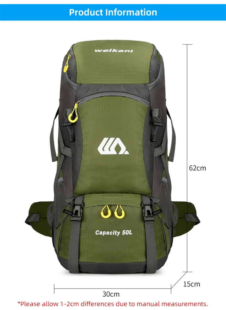 Travel Backpack Camping Large Hiking Bag