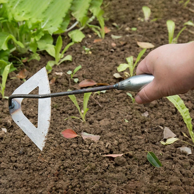 All-steel Hardened Hollow Hoe Weeding Rake