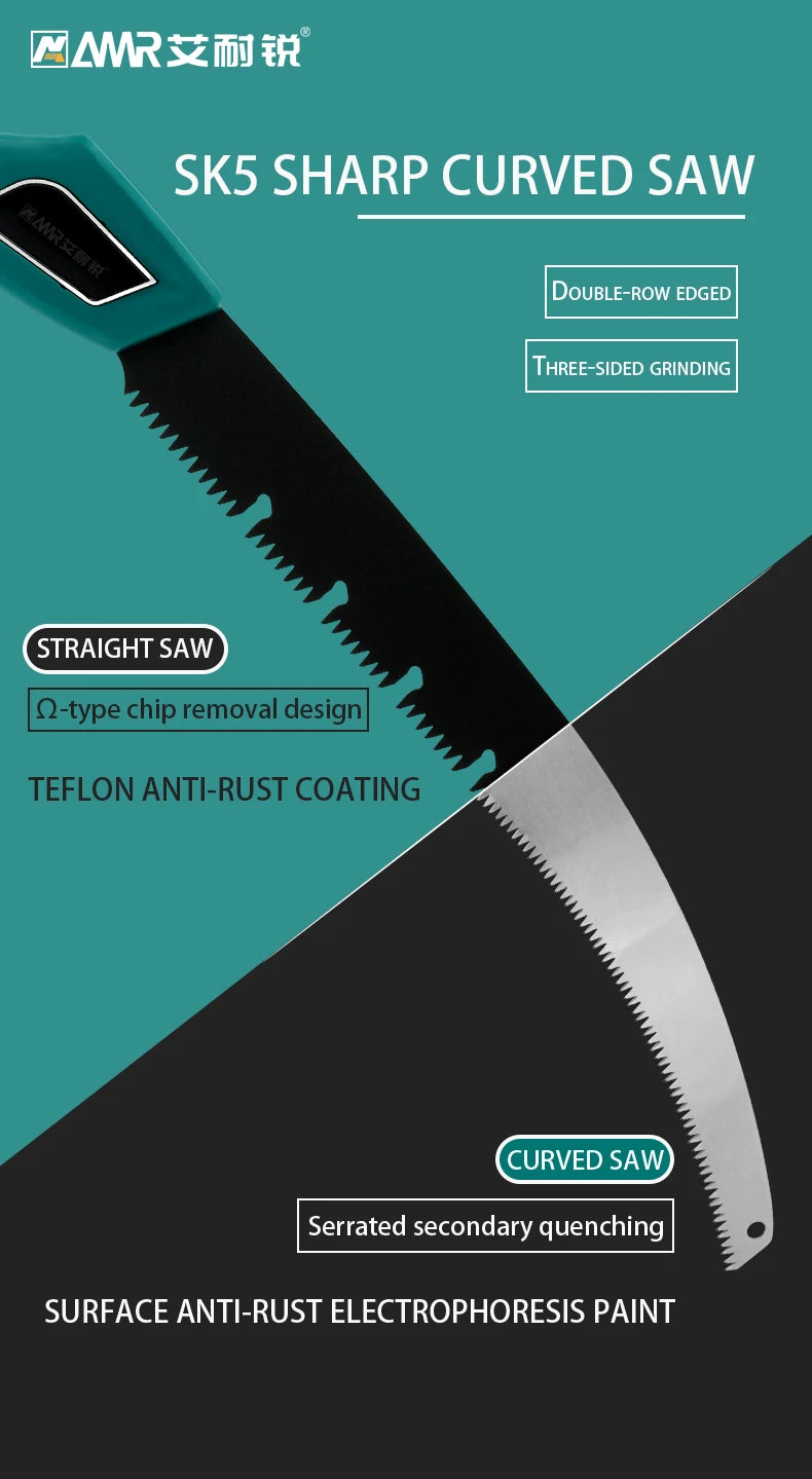 Japanese Fixed Straight Hand Saw