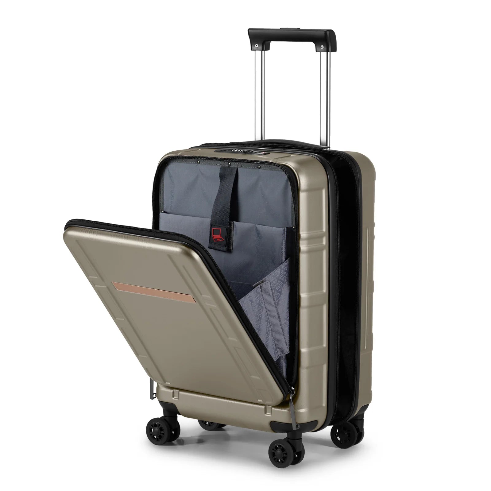 20 Inch Luggage with Front Compartment