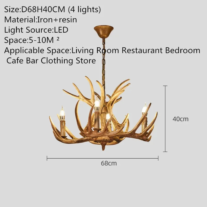 Deer Antler Chandelier