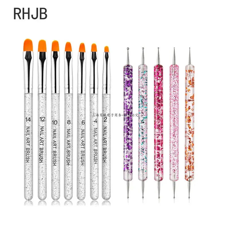 Nail brush Design Tip Pen Builder
