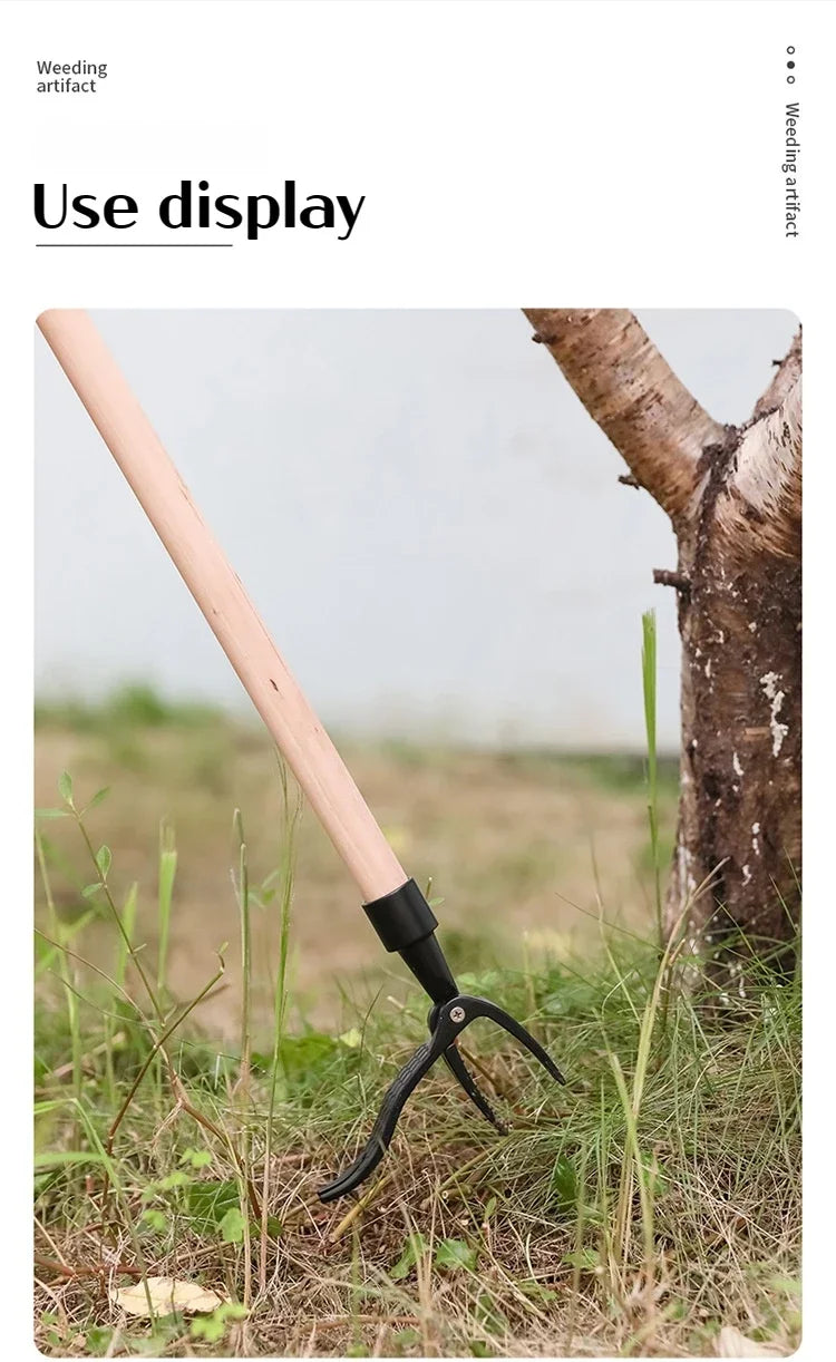 Stand Up Weed Puller Tool