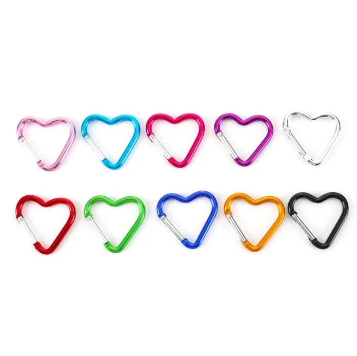 Heart Shape Keychain Clip