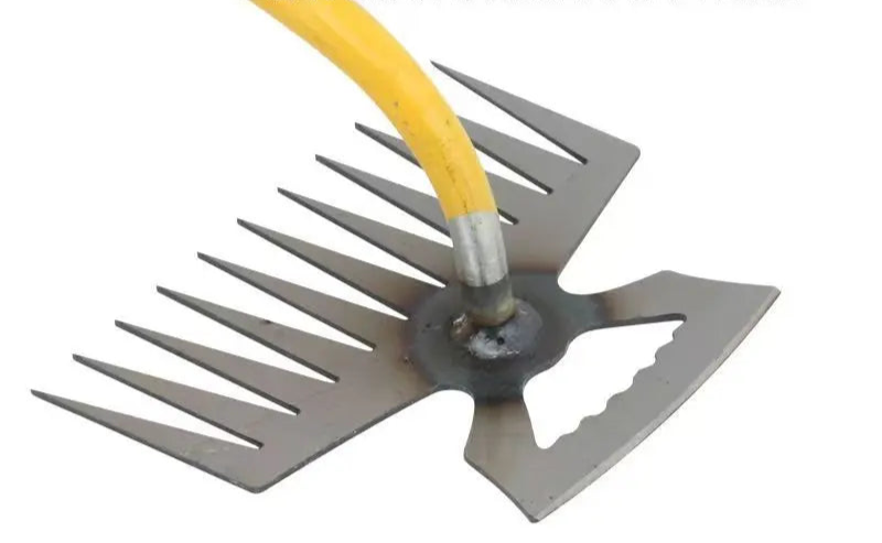 4/11 Tooth Manual Excavator Grass Pot Soil Weeding Tool
