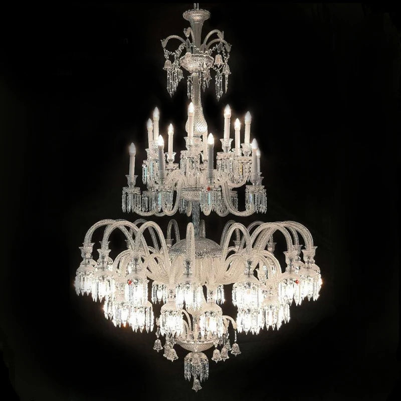 Meerosee Luxury Glass Chandelier