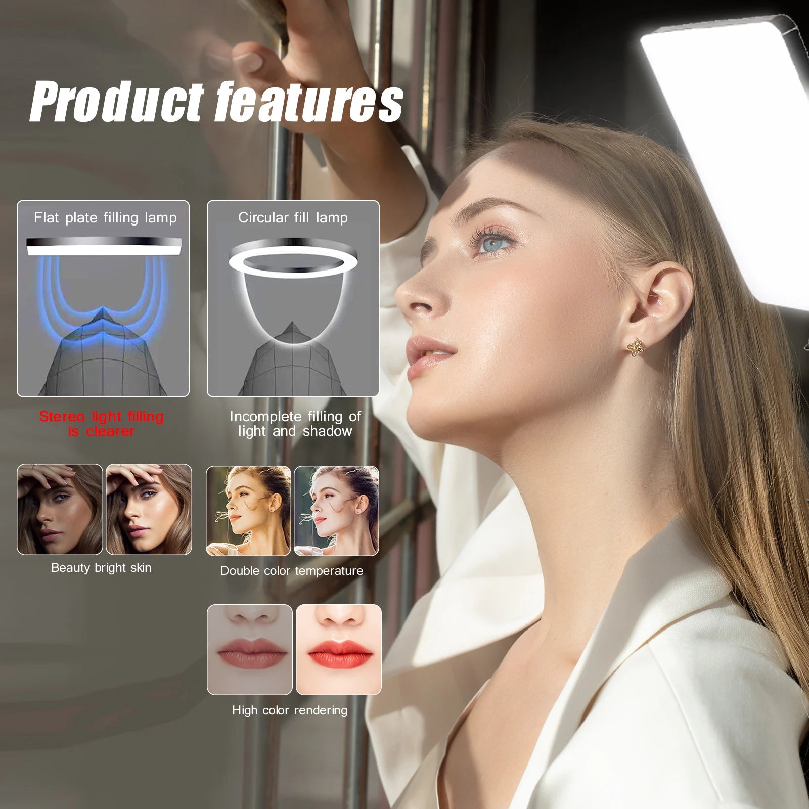 LED Video Lights Photo Studio Lamp
