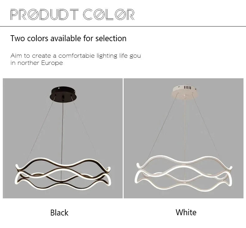 Modern LED Chandelier
