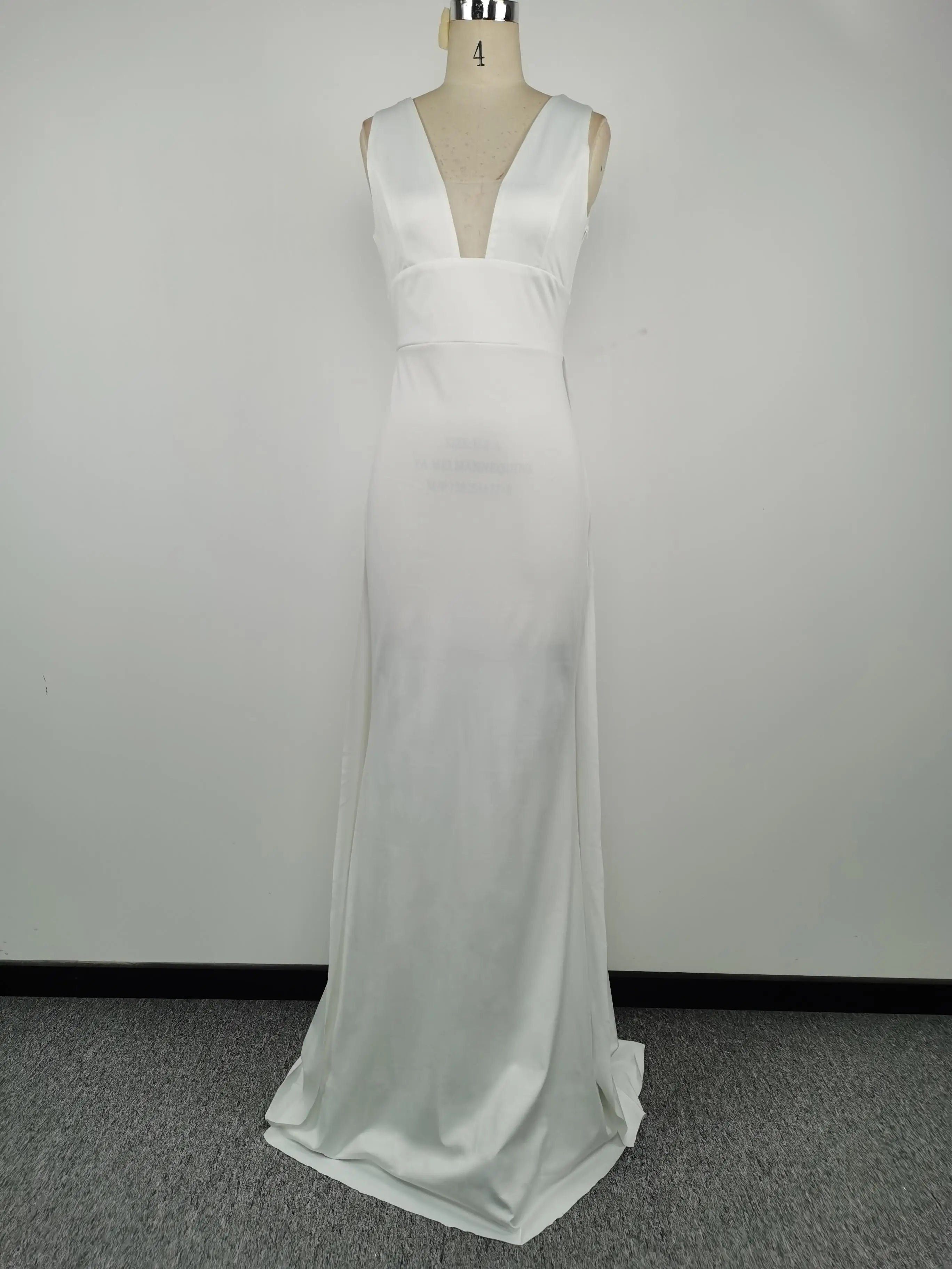 Women's Long White Dress